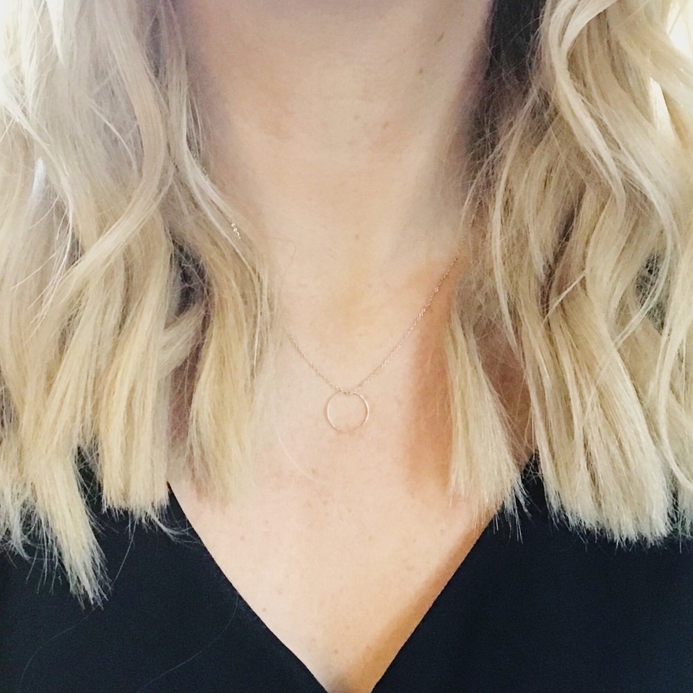 Silver Karma Necklace